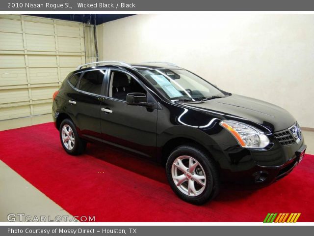 2010 Nissan Rogue SL in Wicked Black
