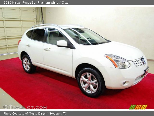 2010 Nissan Rogue SL in Phantom White