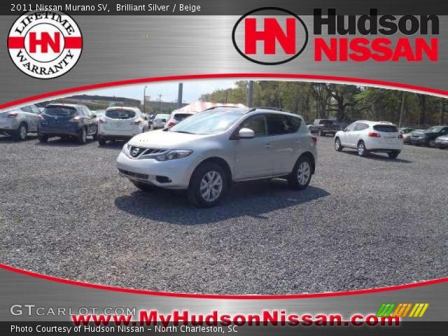 2011 Nissan Murano SV in Brilliant Silver
