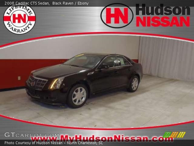 2008 Cadillac CTS Sedan in Black Raven