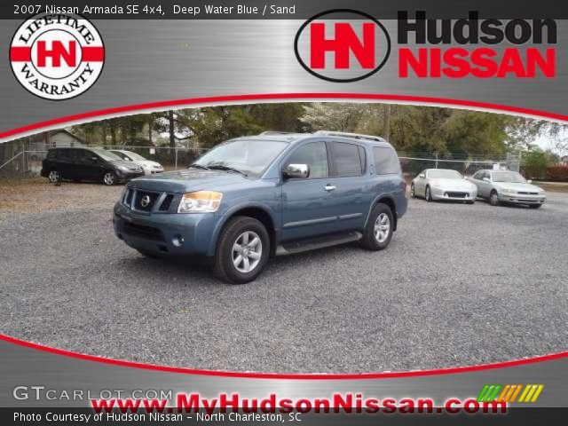 2007 Nissan Armada SE 4x4 in Deep Water Blue