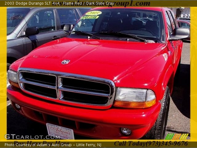 2003 Dodge Durango SLT 4x4 in Flame Red