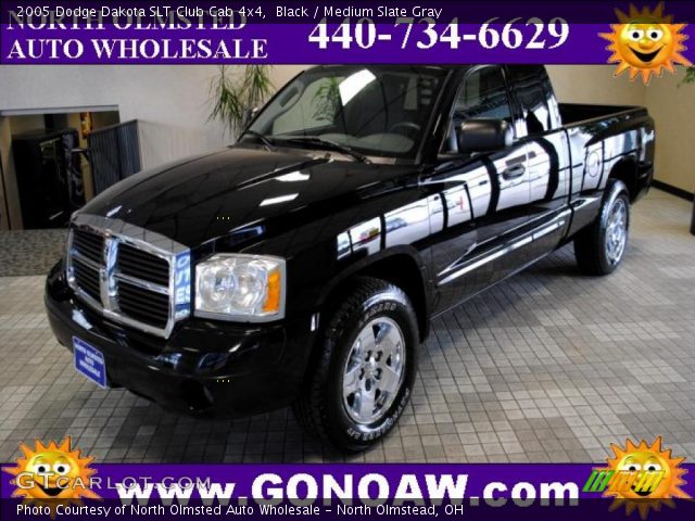 2005 Dodge Dakota SLT Club Cab 4x4 in Black