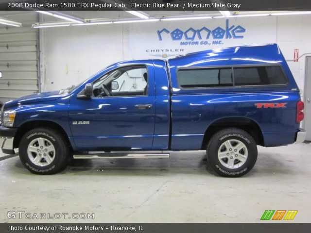 2008 Dodge Ram 1500 TRX Regular Cab in Electric Blue Pearl