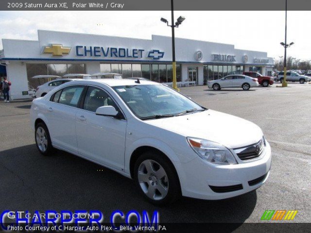 2009 Saturn Aura XE in Polar White