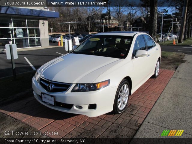 2008 Acura TSX Sedan in Premium White Pearl