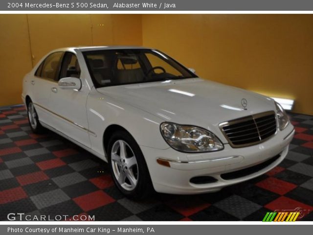 2004 Mercedes-Benz S 500 Sedan in Alabaster White