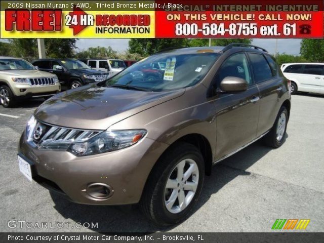 2009 Nissan Murano S AWD in Tinted Bronze Metallic