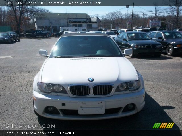 2004 BMW 3 Series 330i Convertible in Alpine White