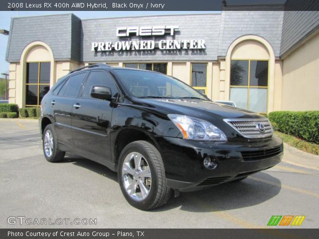 2008 Lexus RX 400h AWD Hybrid in Black Onyx