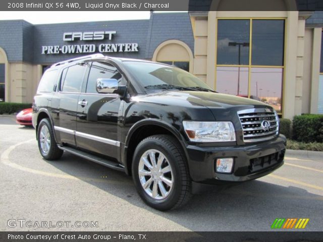 2008 Infiniti QX 56 4WD in Liquid Onyx Black