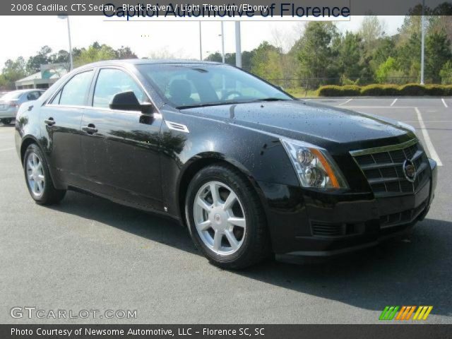 2008 Cadillac CTS Sedan in Black Raven