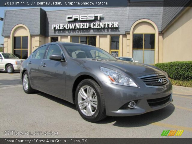 2010 Infiniti G 37 Journey Sedan in Graphite Shadow