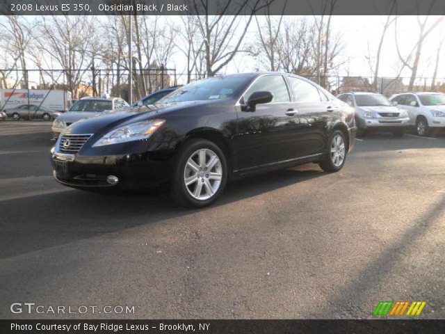 2008 Lexus ES 350 in Obsidian Black
