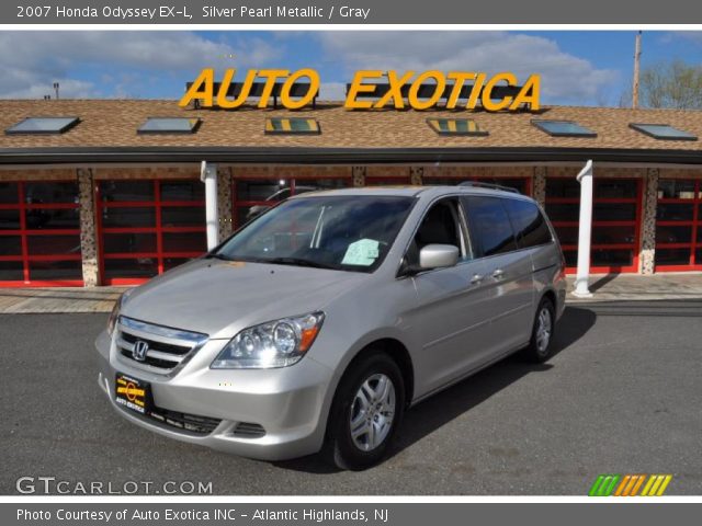 2007 Honda Odyssey EX-L in Silver Pearl Metallic