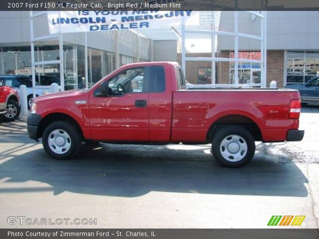 2007 Ford F150 XL Regular Cab in Bright Red