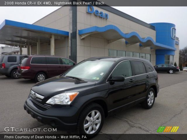 2008 Honda CR-V EX 4WD in Nighthawk Black Pearl