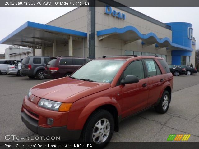 2002 Saturn VUE V6 AWD in Orange