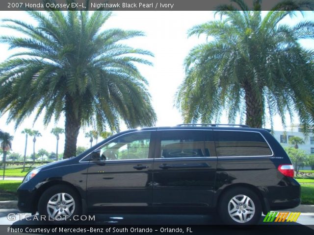 2007 Honda Odyssey EX-L in Nighthawk Black Pearl