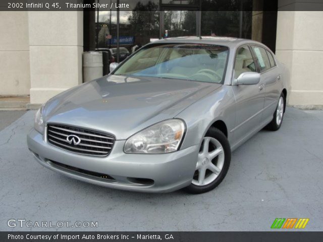 2002 Infiniti Q 45 in Titanium Silver