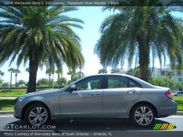 2008 Mercedes-Benz C 300 Luxury in Palladium Silver Metallic