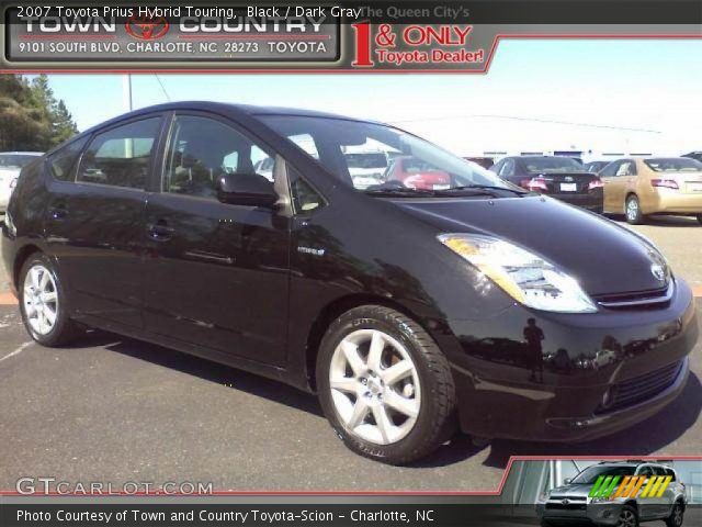 2007 Toyota Prius Hybrid Touring in Black