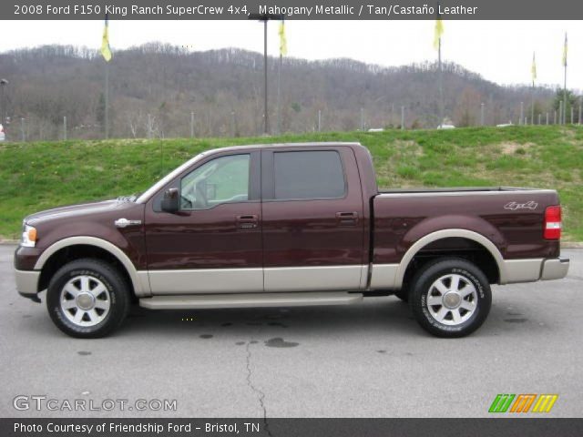 2008 Ford F150 King Ranch SuperCrew 4x4 in Mahogany Metallic