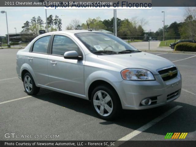 2011 Chevrolet Aveo LT Sedan in Ice Silver Metallic