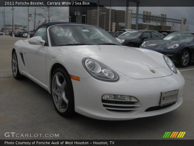 2011 Porsche Boxster  in Carrara White