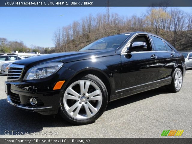 2009 Mercedes-Benz C 300 4Matic in Black