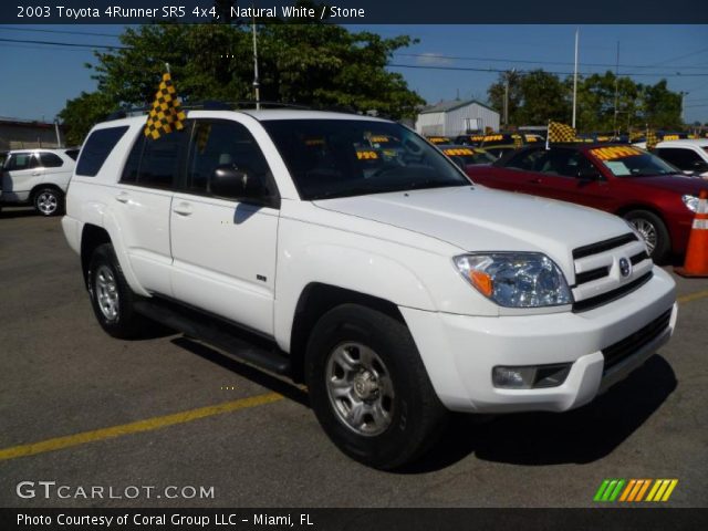 2003 Toyota 4Runner SR5 4x4 in Natural White