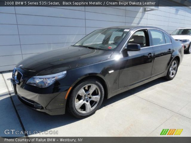 2008 BMW 5 Series 535i Sedan in Black Sapphire Metallic