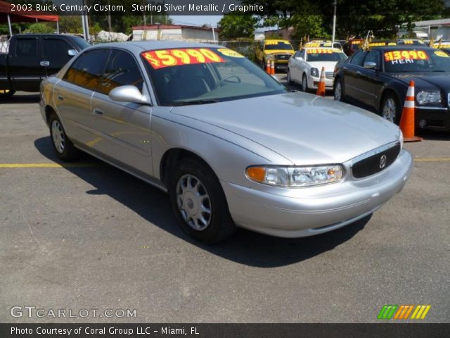 2003 Buick Century Custom in Sterling Silver Metallic