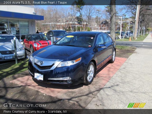 2009 Acura TL 3.5 in Royal Blue Pearl