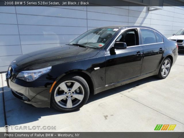 2008 BMW 5 Series 528xi Sedan in Jet Black