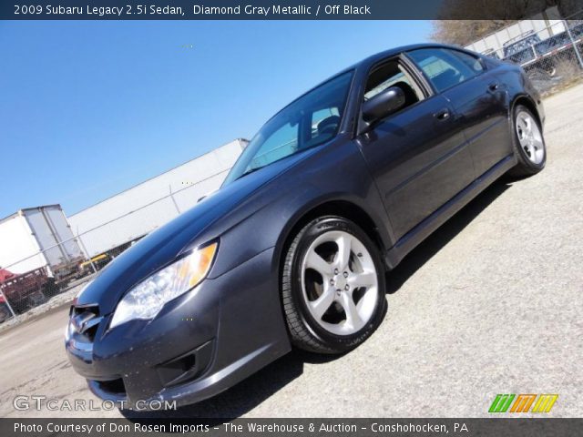 2009 Subaru Legacy 2.5i Sedan in Diamond Gray Metallic