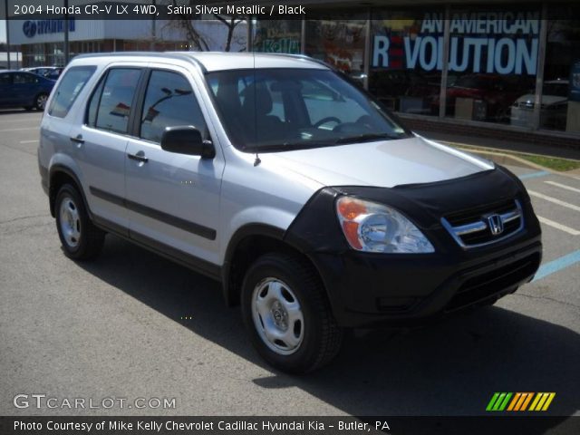 2004 Honda CR-V LX 4WD in Satin Silver Metallic