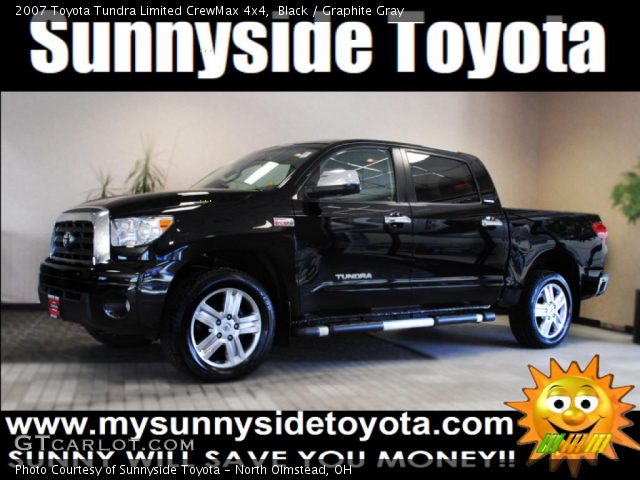 2007 Toyota Tundra Limited CrewMax 4x4 in Black