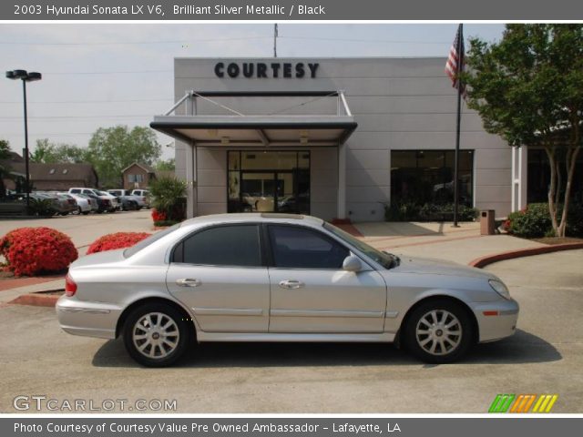 2003 Hyundai Sonata LX V6 in Brilliant Silver Metallic