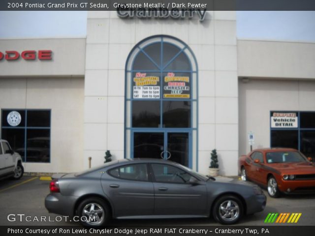 2004 Pontiac Grand Prix GT Sedan in Greystone Metallic