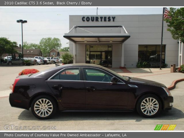 2010 Cadillac CTS 3.6 Sedan in Black Cherry