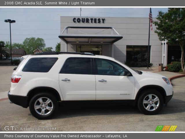 2008 GMC Acadia SLE in Summit White