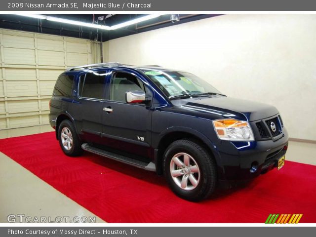 2008 Nissan Armada SE in Majestic Blue