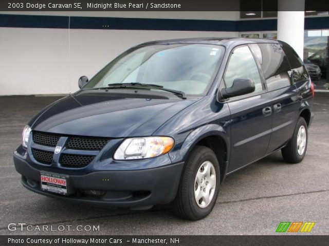 2003 Dodge Caravan SE in Midnight Blue Pearl