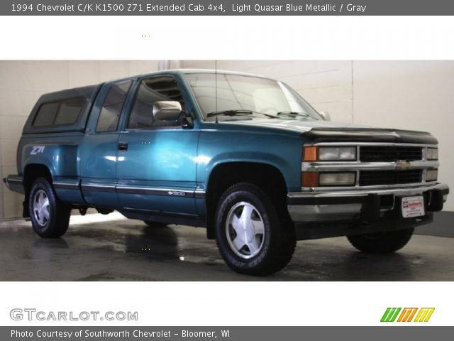 1994 Chevrolet C/K K1500 Z71 Extended Cab 4x4 in Light Quasar Blue Metallic