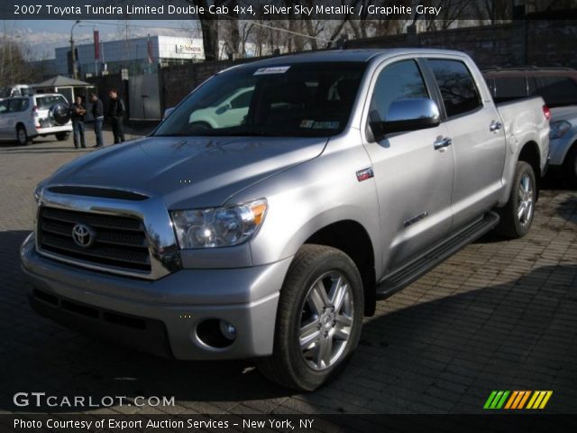2007 Toyota Tundra Limited Double Cab 4x4 in Silver Sky Metallic