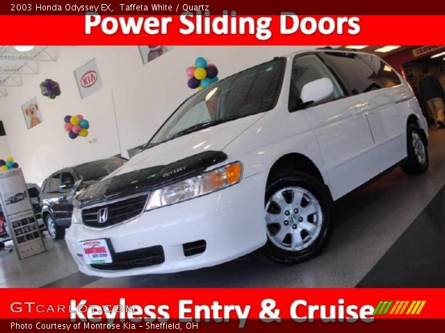 2003 Honda Odyssey EX in Taffeta White