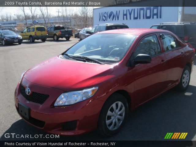 2009 Toyota Corolla  in Barcelona Red Metallic