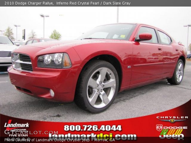 2010 Dodge Charger Rallye in Inferno Red Crystal Pearl