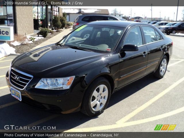 2009 Hyundai Sonata GLS in Ebony Black